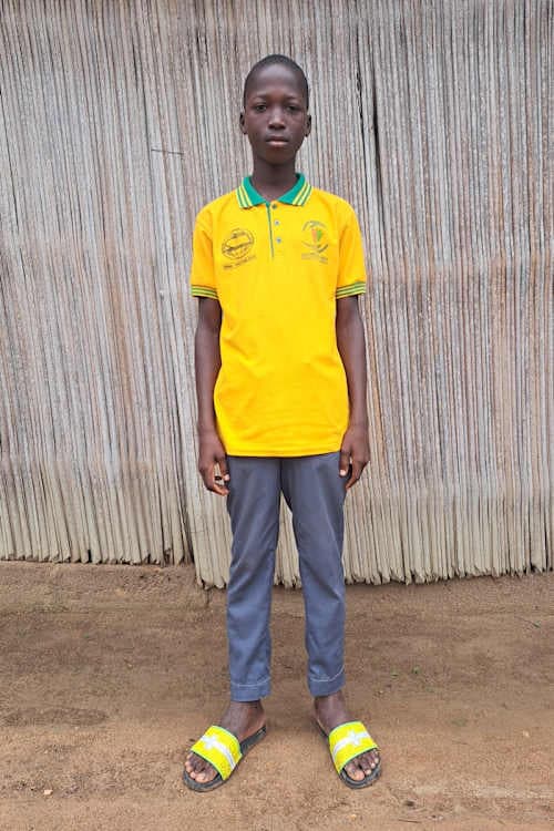 An unsponsored boy named Edmond from Togo who lives in an AIDS-affected area, is vulnerable to exploitation and has waited 543 days for a sponsor.