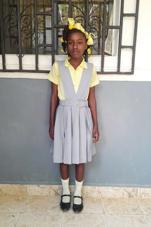 An unsponsored girl named Velouse from Haiti who is vulnerable to exploitation and has waited 221 days for a sponsor.