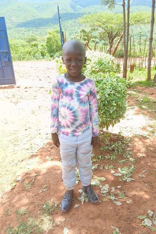 An unsponsored boy named Kipngetich from Kenya who lives in an AIDS-affected area and has waited 625 days for a sponsor.