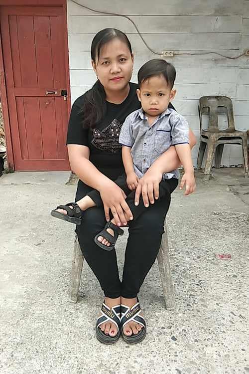 An unsponsored boy named Haikal from Indonesia who has waited 597 days for a sponsor.