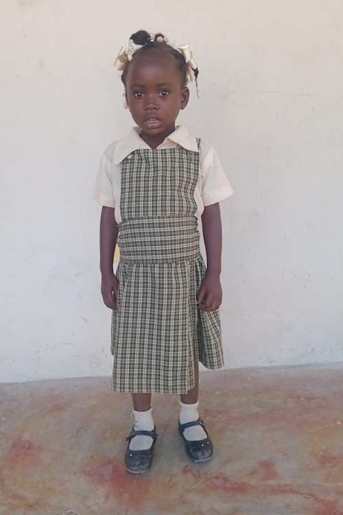 An unsponsored girl named Ruth from Haiti who is vulnerable to exploitation and has waited 451 days for a sponsor.