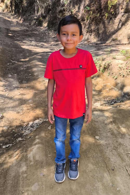 An unsponsored boy named Liam from El Salvador who has waited 668 days for a sponsor.