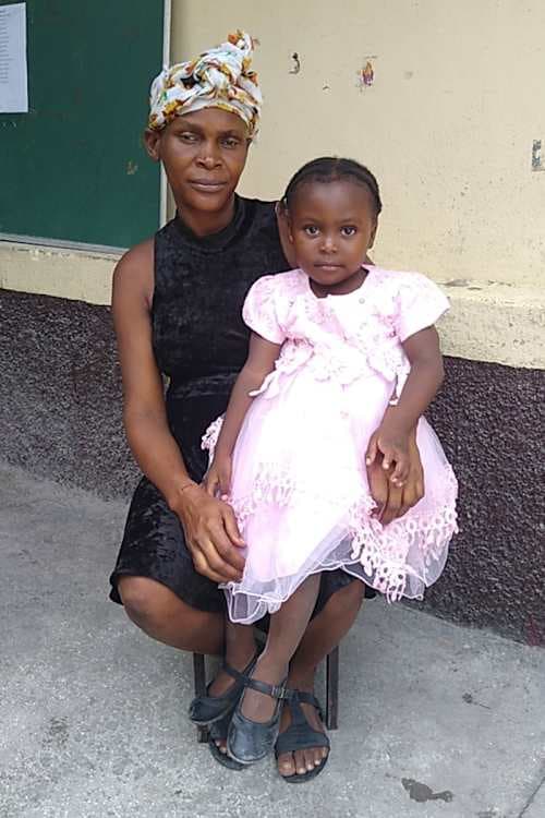 An unsponsored girl named Michaëlle from Haiti who is vulnerable to exploitation and has waited 636 days for a sponsor.