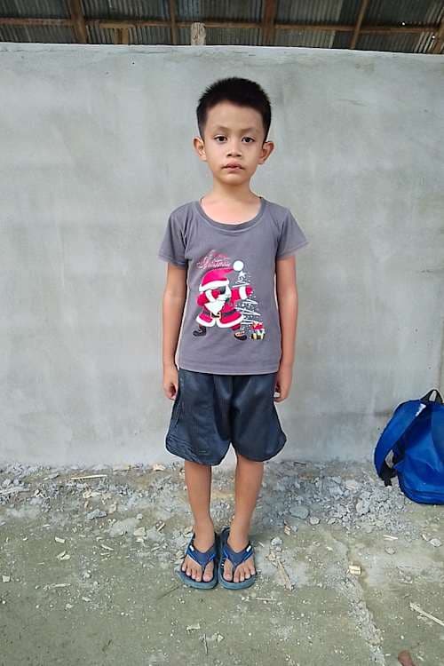 An unsponsored boy named Kepha from Indonesia who has waited 597 days for a sponsor.