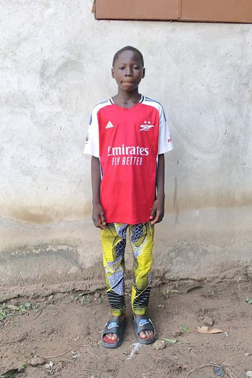 An unsponsored boy named Simbia from Togo who lives in an AIDS-affected area, is vulnerable to exploitation and has waited 543 days for a sponsor.