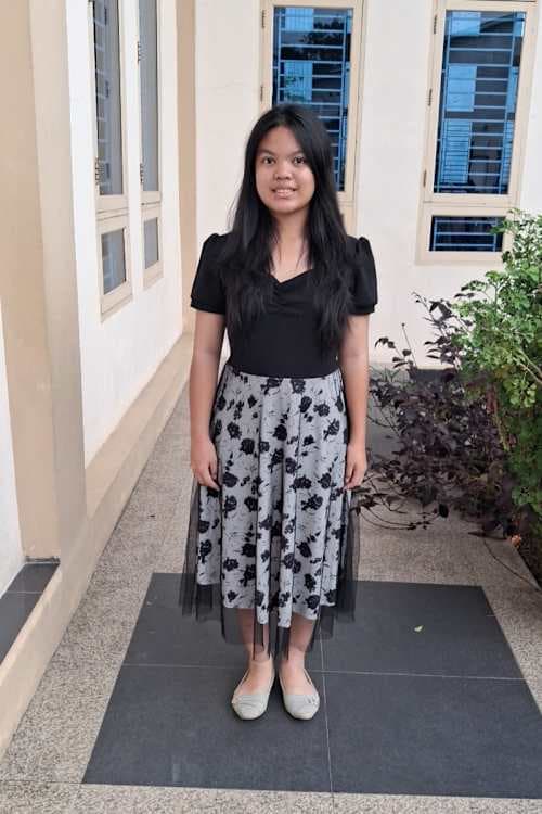 An unsponsored girl named Yuyun from Indonesia who has waited 302 days for a sponsor.