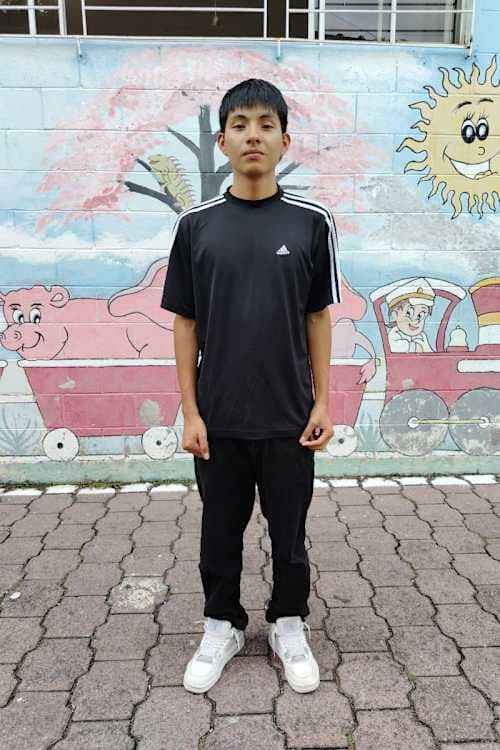 An unsponsored boy named Bryan from El Salvador who has waited 351 days for a sponsor.