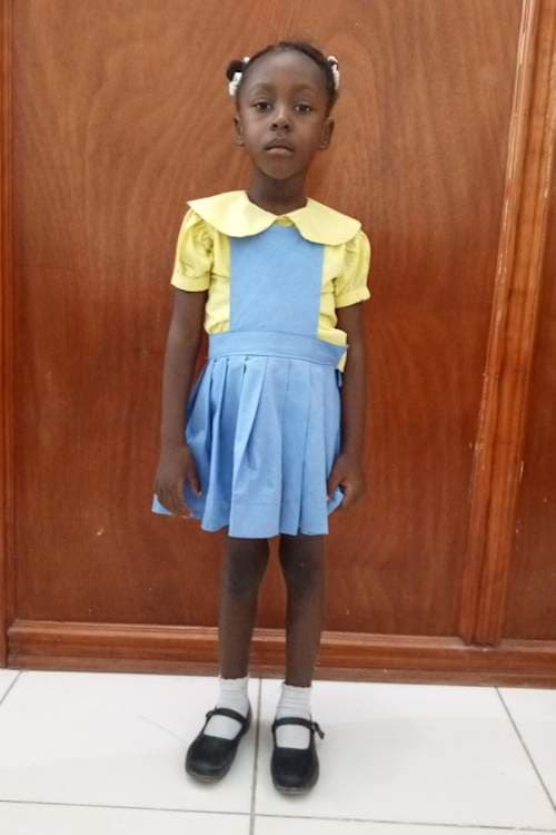 An unsponsored girl named Zoe from Haiti who is vulnerable to exploitation and has waited 645 days for a sponsor.