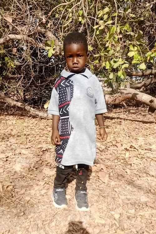 An unsponsored boy named Judicaël from Burkina Faso who lives in an AIDS-affected area, is vulnerable to exploitation and has waited 583 days for a sponsor.