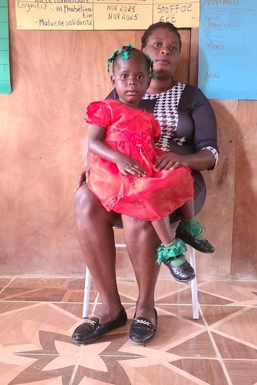 An unsponsored girl named Daïssa from Haiti who is vulnerable to exploitation and has waited 612 days for a sponsor.