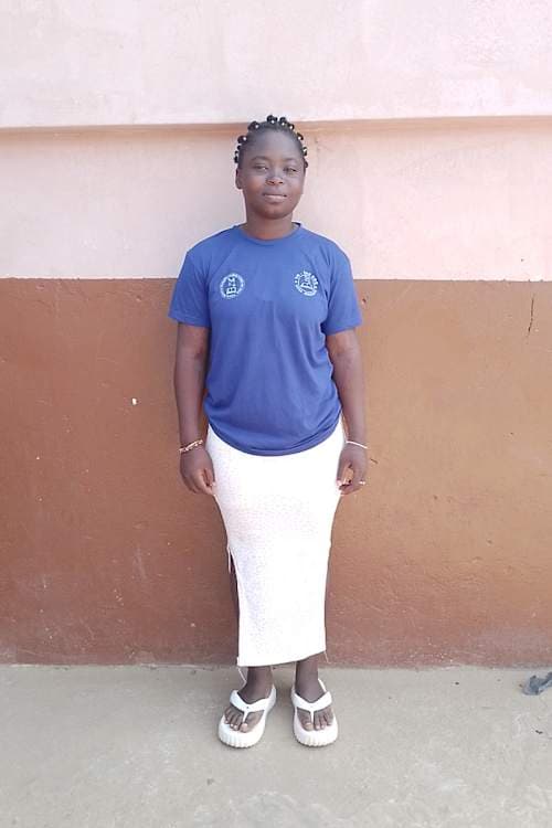 An unsponsored girl named Magnim from Togo who lives in an AIDS-affected area, is vulnerable to exploitation and has waited 477 days for a sponsor.