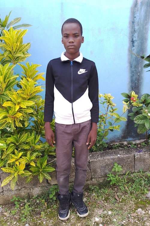 An unsponsored boy named Dawens from Haiti who is vulnerable to exploitation and has waited 580 days for a sponsor.