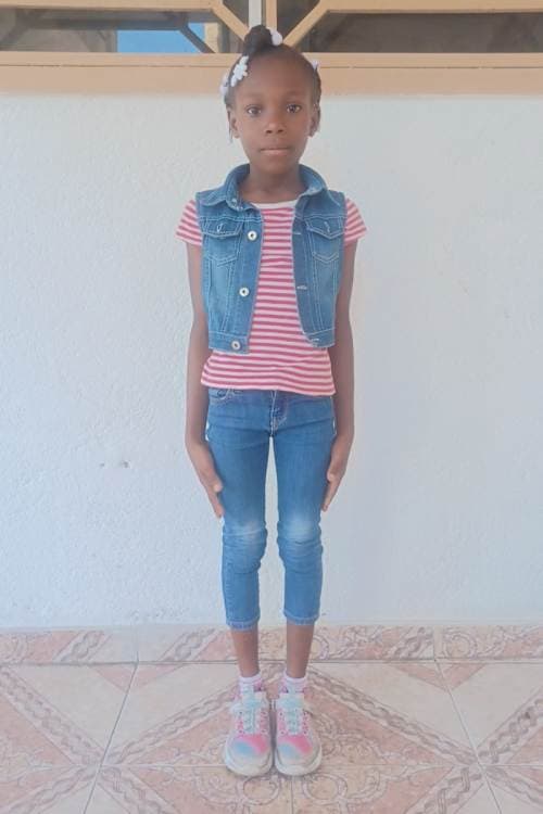 An unsponsored girl named Shama from Haiti who is vulnerable to exploitation and has waited 651 days for a sponsor.