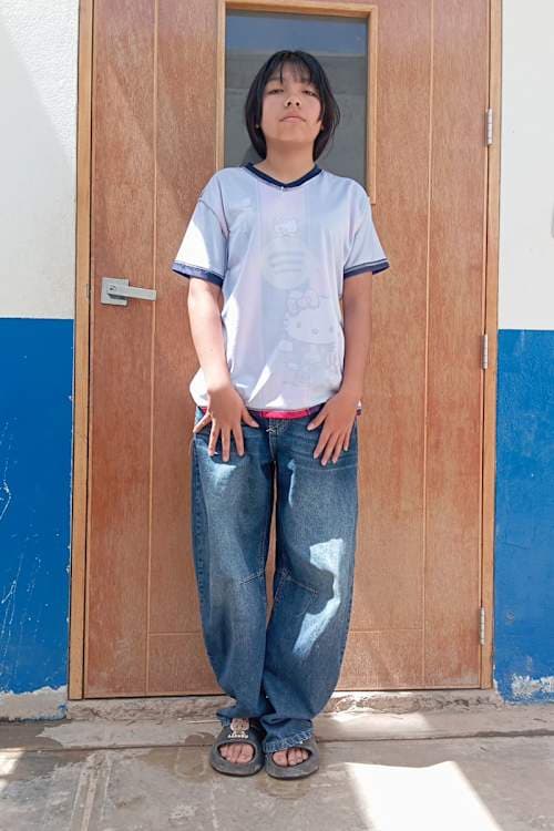 An unsponsored girl named Linda from Peru who has waited 52 days for a sponsor.