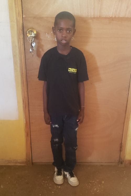 An unsponsored boy named Fakensley from Haiti who is vulnerable to exploitation and has waited 673 days for a sponsor.