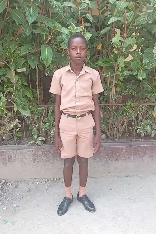 An unsponsored boy named Jakendy from Haiti who is vulnerable to exploitation and has waited 426 days for a sponsor.