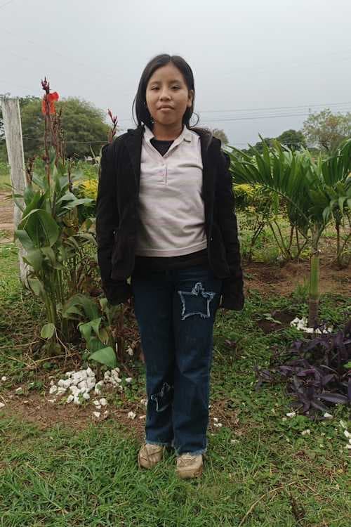 An unsponsored girl named Keyla from Bolivia who has waited 707 days for a sponsor.