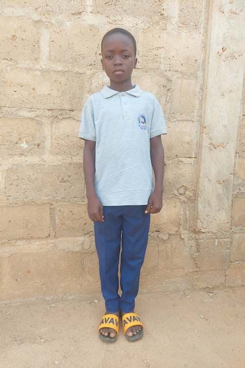 An unsponsored boy named Luc from Togo who lives in an AIDS-affected area, is vulnerable to exploitation and has waited 592 days for a sponsor.
