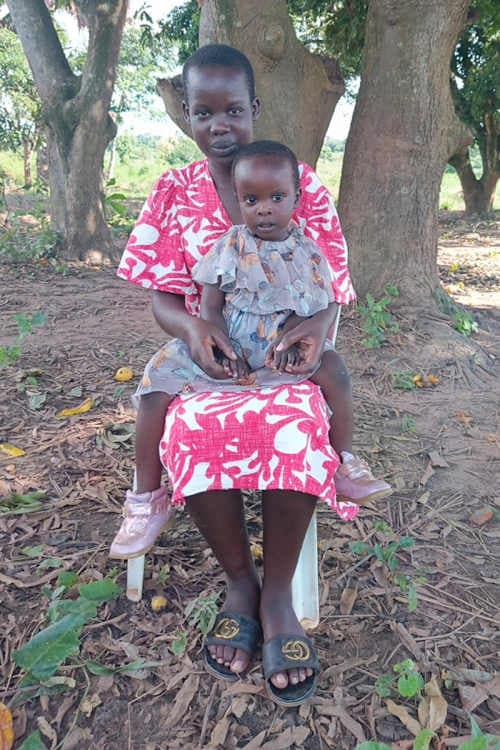 An unsponsored girl named Jojina from Uganda who lives in an AIDS-affected area, is vulnerable to exploitation and has waited 612 days for a sponsor.