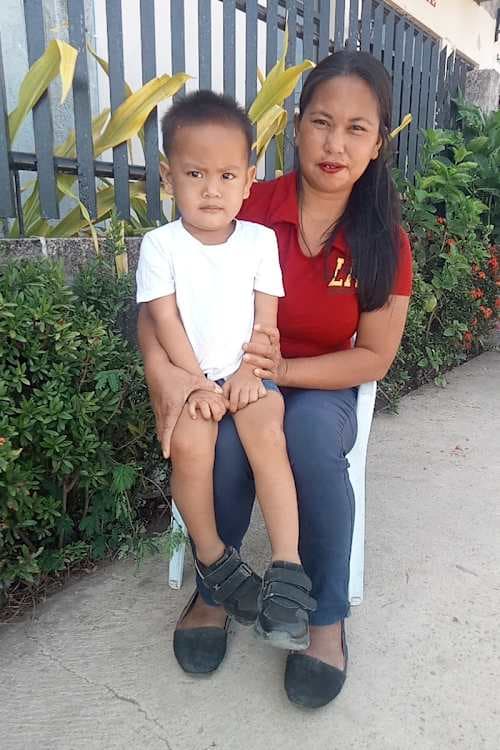 An unsponsored boy named Rashel from Philippines who has waited 593 days for a sponsor.