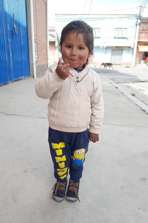 An unsponsored boy named Matias from Bolivia who has waited 614 days for a sponsor.
