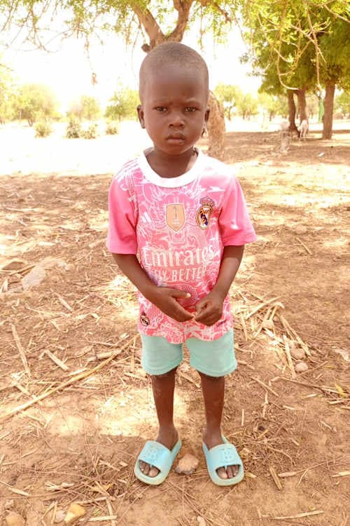 An unsponsored boy named Ulrich from Burkina Faso who lives in an AIDS-affected area, is vulnerable to exploitation and has waited 627 days for a sponsor.