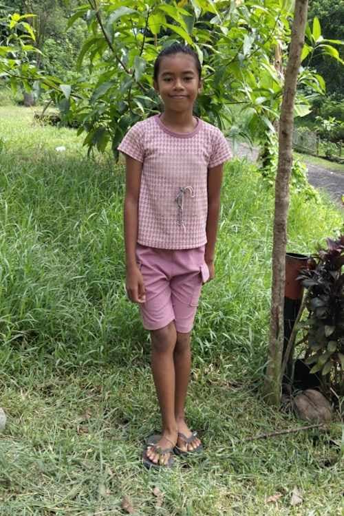 An unsponsored girl named Novi from Indonesia who has waited 404 days for a sponsor.