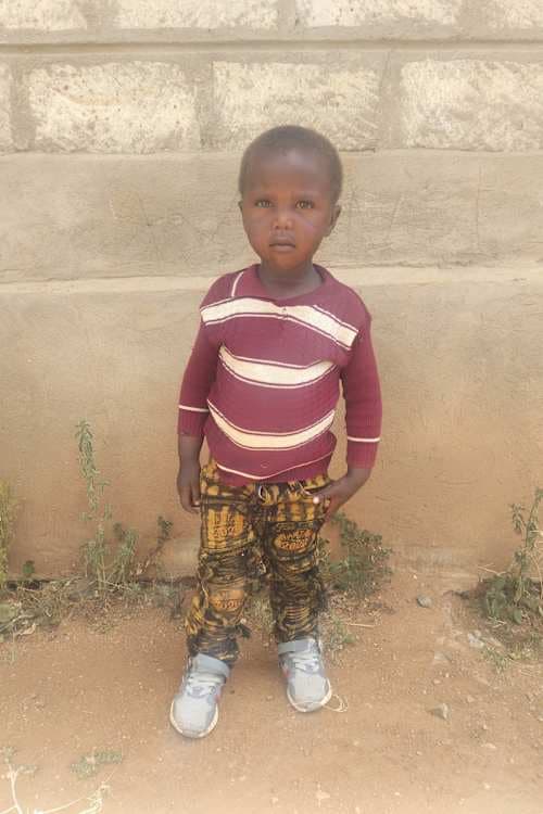 An unsponsored boy named Ezra from Kenya who lives in an AIDS-affected area and has waited 688 days for a sponsor.