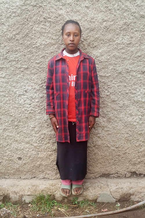 An unsponsored girl named Bizunesh from Ethiopia who lives in an AIDS-affected area, is vulnerable to exploitation and has waited 416 days for a sponsor.