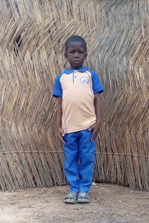 An unsponsored boy named Merlin from Burkina Faso who lives in an AIDS-affected area, is vulnerable to exploitation and has waited 599 days for a sponsor.