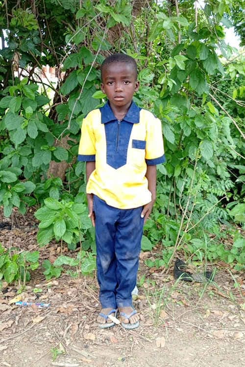 An unsponsored boy named Isidore from Burkina Faso who lives in an AIDS-affected area, is vulnerable to exploitation and has waited 609 days for a sponsor.