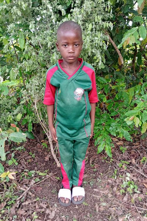 An unsponsored boy named Mael from Burkina Faso who lives in an AIDS-affected area, is vulnerable to exploitation and has waited 608 days for a sponsor.
