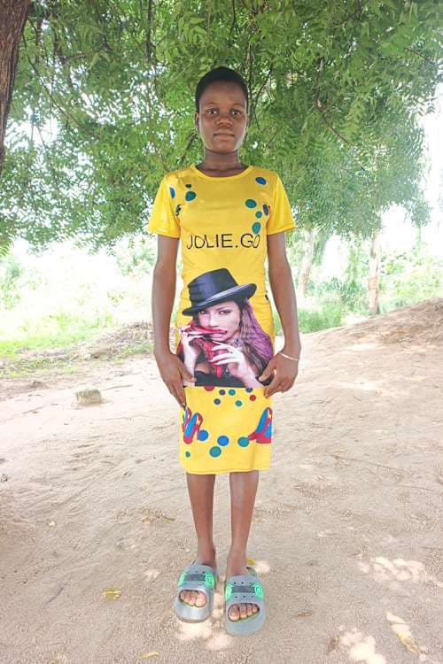 An unsponsored girl named Akoko from Togo who lives in an AIDS-affected area, is vulnerable to exploitation and has waited 454 days for a sponsor.