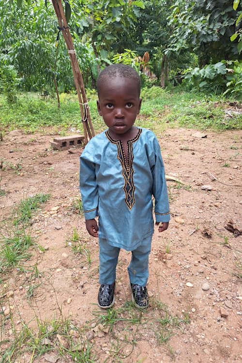 An unsponsored boy named Youssif from Togo who lives in an AIDS-affected area, is vulnerable to exploitation and has waited 619 days for a sponsor.