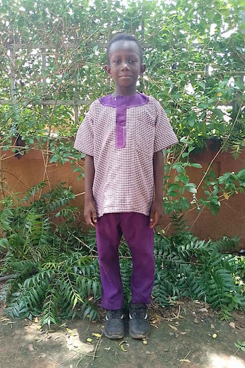An unsponsored boy named Othniel from Burkina Faso who lives in an AIDS-affected area, is vulnerable to exploitation and has waited 613 days for a sponsor.