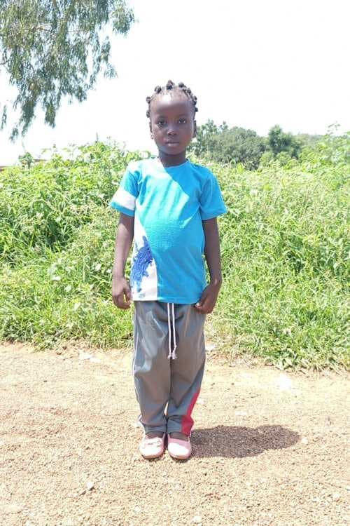 An unsponsored girl named Martine from Burkina Faso who lives in an AIDS-affected area, is vulnerable to exploitation and has waited 552 days for a sponsor.