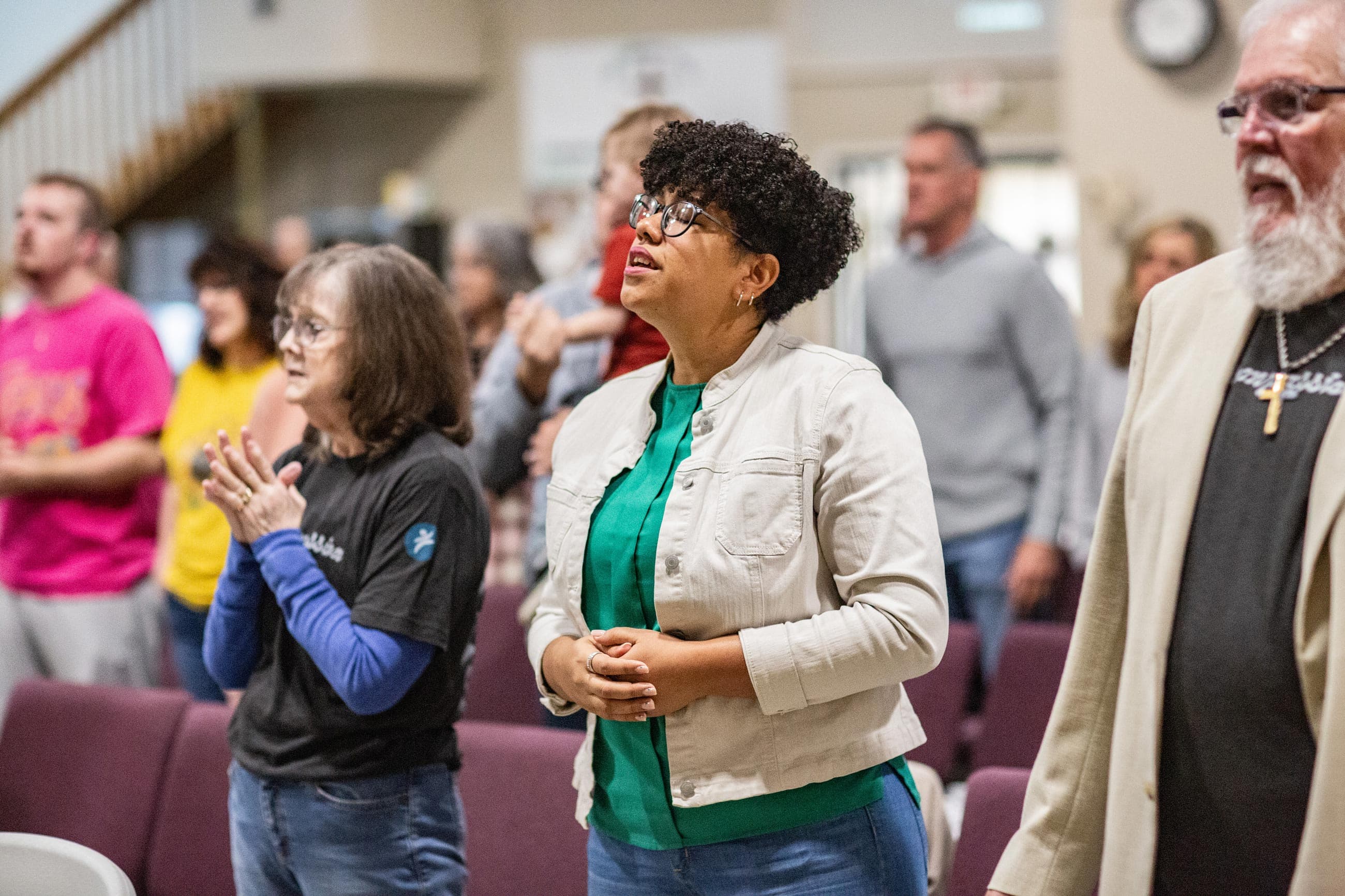 Woman at a Compassion Sunday