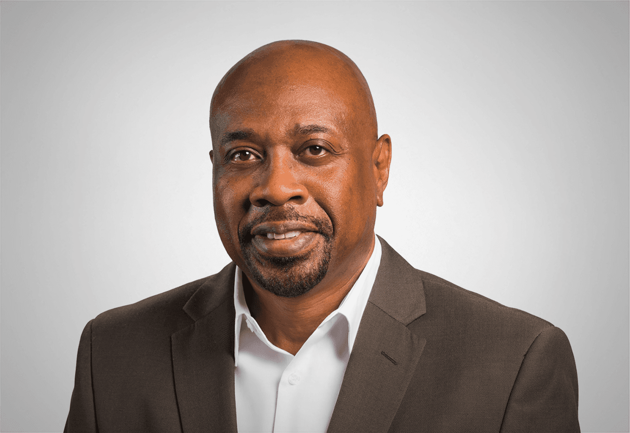 Robert Hawkins smiles for a portrait