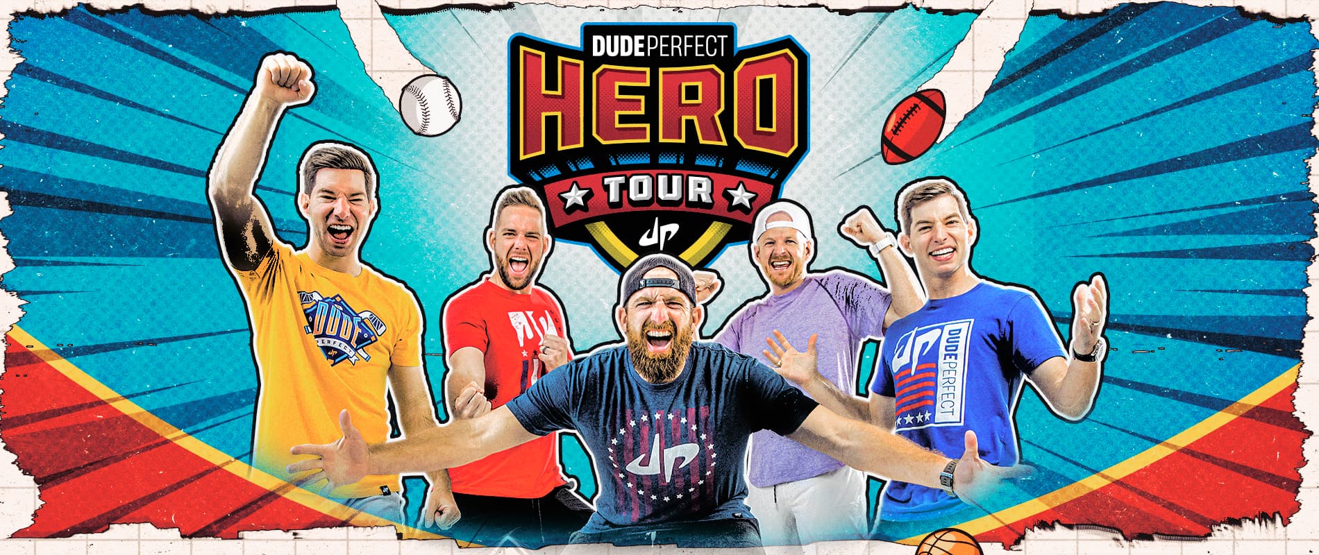 Dude Perfect Hero Tour Image