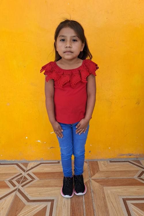 An unsponsored girl named Shirle from Guatemala who has waited 463 days for a sponsor.