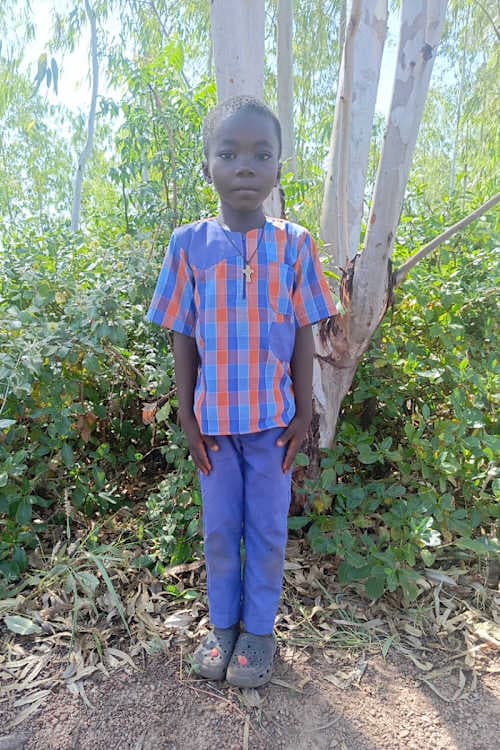 An unsponsored boy named Appolinaire from Burkina Faso who lives in an AIDS-affected area, is vulnerable to exploitation and has waited 500 days for a sponsor.