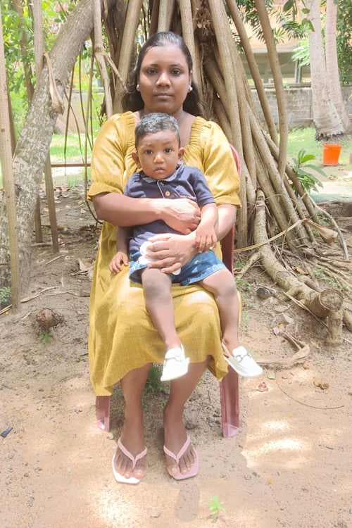 An unsponsored boy named Gabriel from Sri Lanka who has waited 580 days for a sponsor.