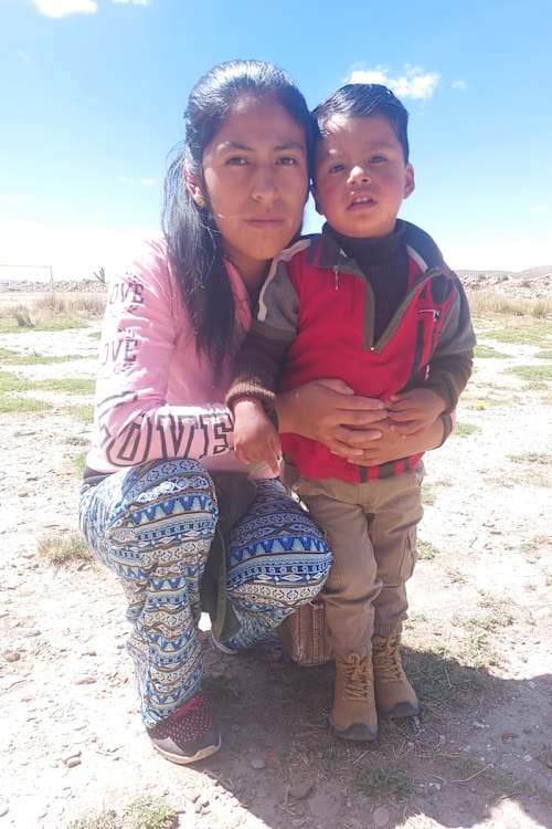 An unsponsored boy named Yael from Bolivia who has waited 389 days for a sponsor.