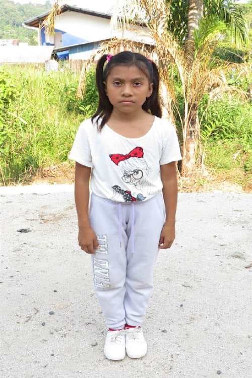 An unsponsored girl named Melani from Ecuador who has waited 413 days for a sponsor.