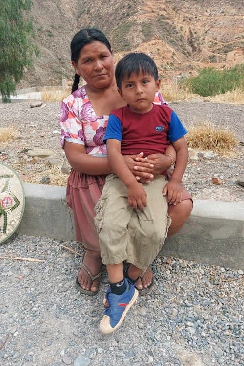 An unsponsored boy named Cesar from Bolivia who has waited 582 days for a sponsor.