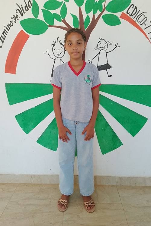 An unsponsored girl named Maria from Colombia who has waited 467 days for a sponsor.