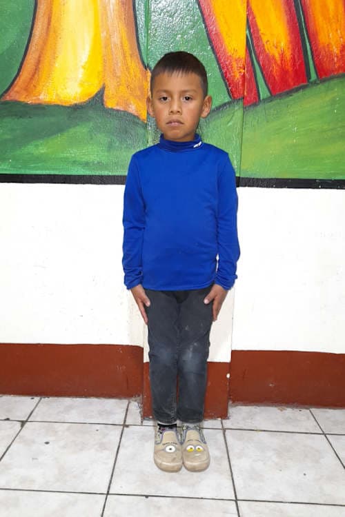 An unsponsored boy named Daniel from Guatemala who has waited 590 days for a sponsor.