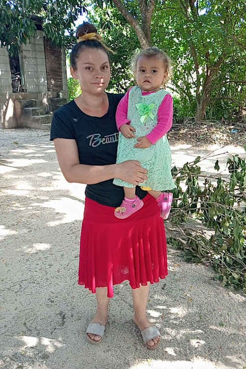 An unsponsored girl named Nuria from El Salvador who has waited 538 days for a sponsor.