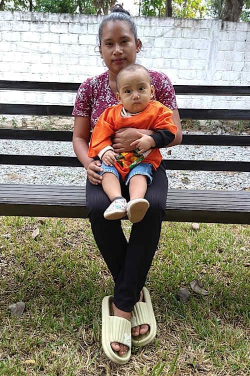 An unsponsored boy named Leonardo from Mexico who has waited 573 days for a sponsor.