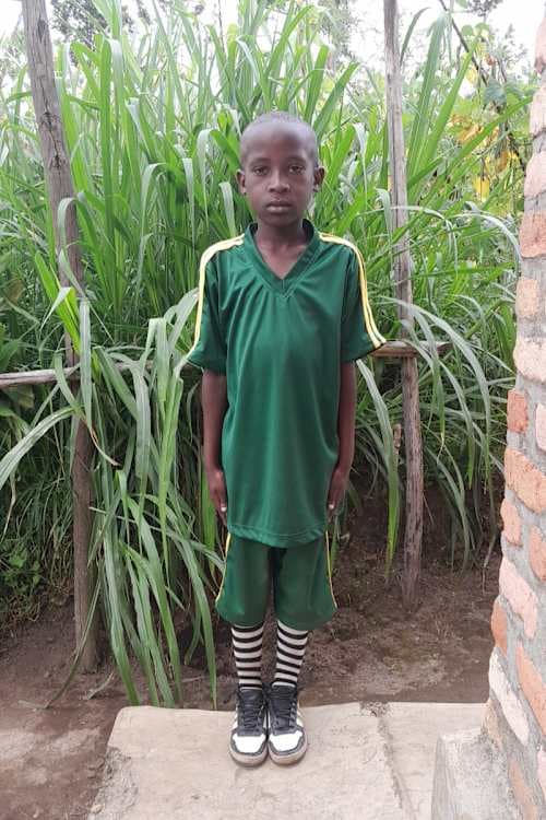 An unsponsored boy named Kevin from Rwanda who lives in an AIDS-affected area, is vulnerable to exploitation and has waited 495 days for a sponsor.